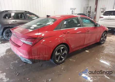 2022 Hyundai Elantra Sel из США, поврежденный, VIN 5NPLN4AG0NH057794